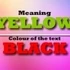 Colour Text Challeenge